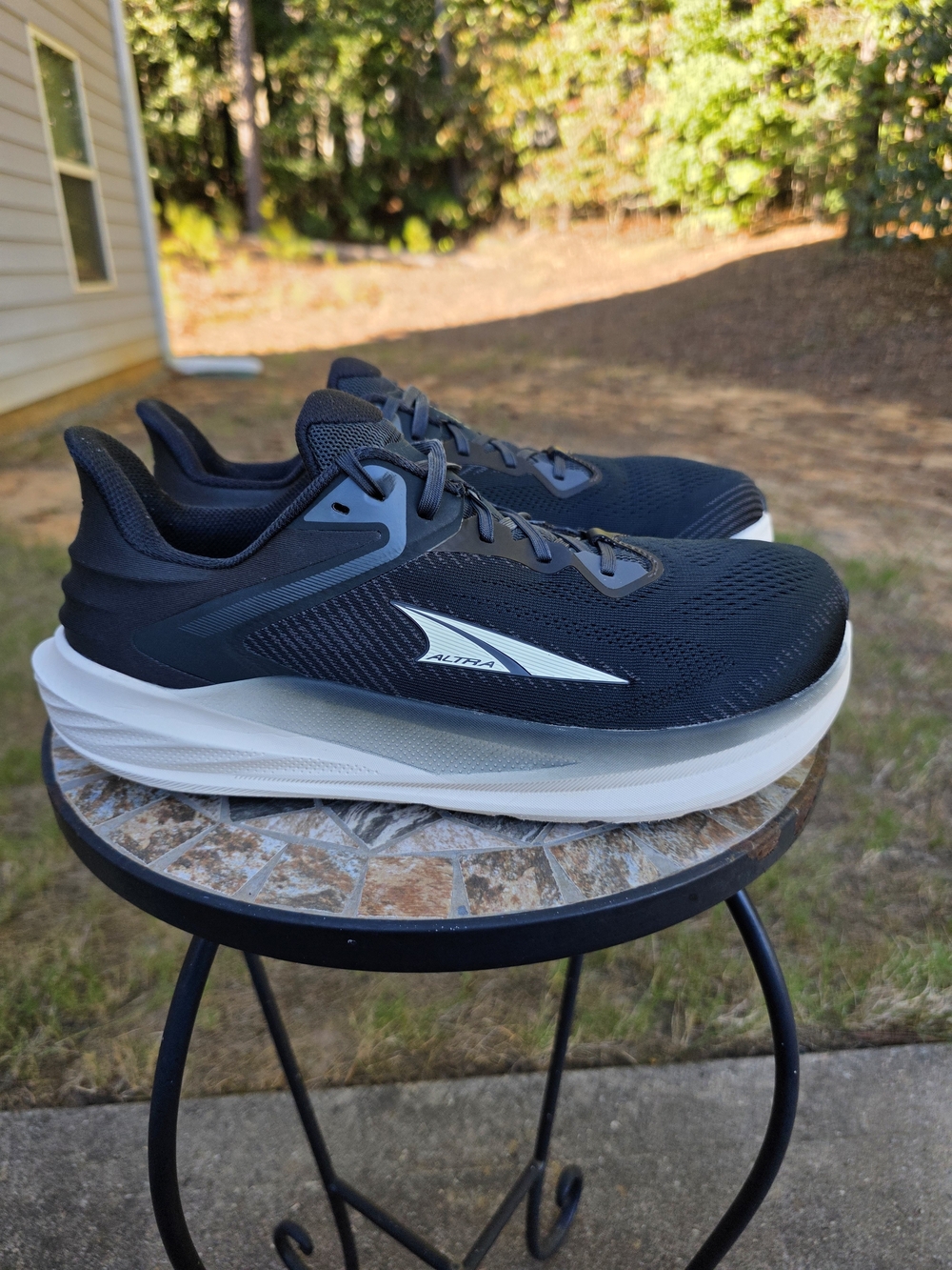 Altra Torin 8 ALOA85QE010 Black/White Running Shoes Sneakers Men's Size 12